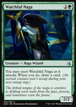 Watchful Naga - Amonkhet (Uncommon) [AKH-193]