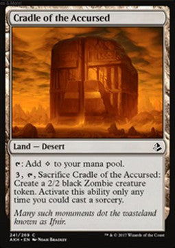 Cradle of the Accursed - Amonkhet (Common) [AKH-241]