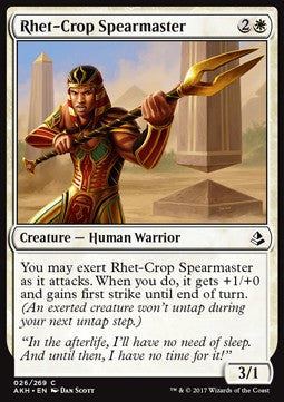 Rhet-Crop Spearmaster - Amonkhet (Common) [AKH-26]