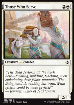 Those Who Serve - Amonkhet (Common) [AKH-32]