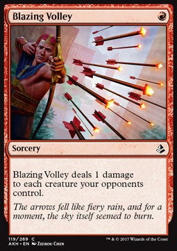 Blazing Volley - Amonkhet (Common) [AKH-119]