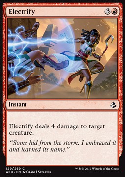 Electrify - Amonkhet (Common) [AKH-129]
