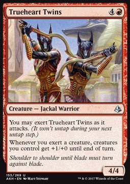 Trueheart Twins - Amonkhet (Uncommon) [AKH-153]