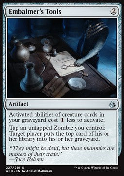 Embalmer's Tools - Amonkhet (Uncommon) [AKH-227]