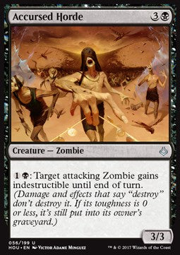 Accursed Horde - Hour of Devastation (Uncommon) [HOU-56]