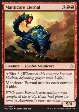 Manticore Eternal - Hour of Devastation (Uncommon) [HOU-103]
