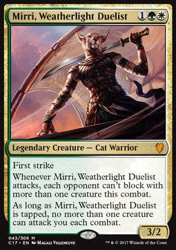 Mirri, Weatherlight Duelist - Commander 2017 (Mythic) [C17-43]