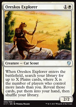 Oreskos Explorer - Commander 2017 (Uncommon) [C17-68]