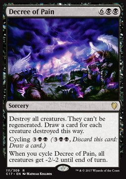 Decree of Pain - Commander 2017 (Rare) [C17-111]