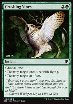 Crushing Vines - Commander 2017 (Common) [C17-146]