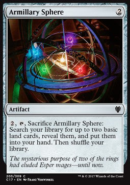 Armillary Sphere - Commander 2017 (Common) [C17-203]