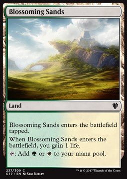 Blossoming Sands - Commander 2017 (Common) [C17-237]