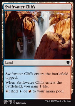 Swiftwater Cliffs - Commander 2017 (Common) [C17-283]