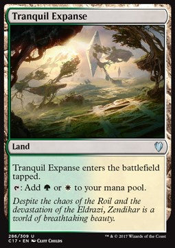 Tranquil Expanse - Commander 2017 (Uncommon) [C17-286]