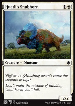 Huatli's Snubhorn - Ixalan (Common) [XLN-286]