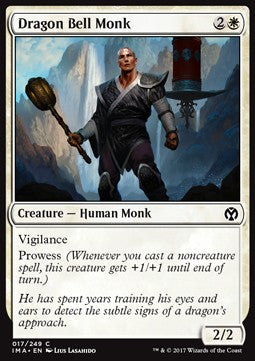 Dragon Bell Monk - Iconic Masters (Common) [IMA-17]