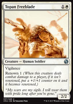 Topan Freeblade - Iconic Masters (Uncommon) [IMA-37]