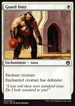 Guard Duty - Iconic Masters (Common) [IMA-22]