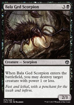 Bala Ged Scorpion - Iconic Masters (Common) [IMA-79]
