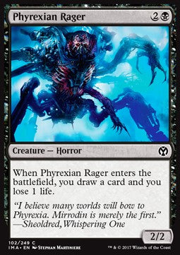 Phyrexian Rager - Iconic Masters (Common) [IMA-102]