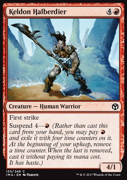 Keldon Halberdier - Iconic Masters (Common) [IMA-135]