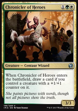 Chronicler of Heroes - Iconic Masters (Uncommon) [IMA-196]