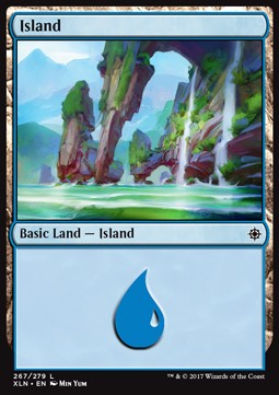 Island (V.4) - Ixalan (Land) [XLN-267]