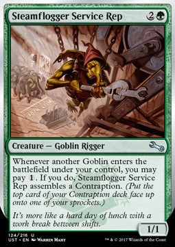 Steamflogger Service Rep - Unstable (Uncommon) [UST-124]