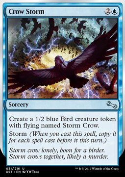 Crow Storm - Unstable (Uncommon) [UST-31]