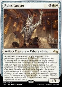 Rules Lawyer - Unstable (Rare) [UST-20]