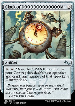 Clock of DOOOOOOOOOOOOM! - Unstable (Uncommon) [UST-142]