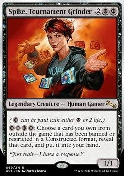 Spike, Tournament Grinder - Unstable (Rare) [UST-69]