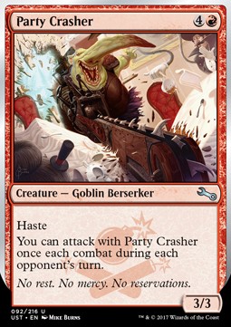 Party Crasher - Unstable (Uncommon) [UST-92]