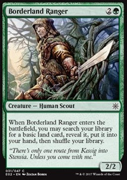 Borderland Ranger - Explorers of Ixalan (Common) [E02-31]