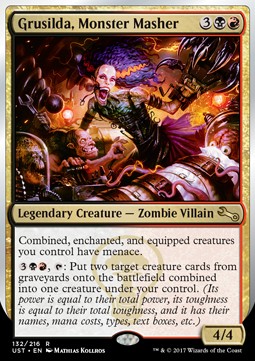 Grusilda, Monster Masher - Unstable (Rare) [UST-132]