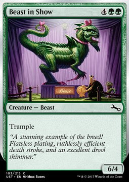 Beast in Show (V.1) - Unstable (Common) [UST-103]