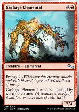 Garbage Elemental (V.1) - Unstable (Uncommon) [UST-82]