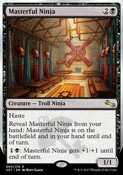 Masterful Ninja - Unstable (Rare) [UST-60]