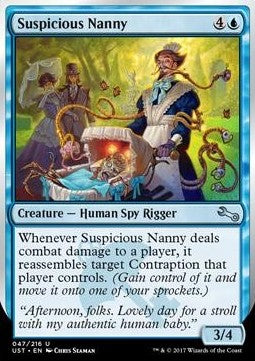 Suspicious Nanny - Unstable (Uncommon) [UST-47]