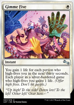 Gimme Five - Unstable (Uncommon) [UST-7]