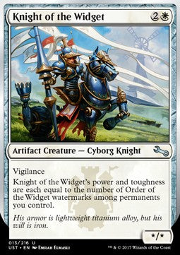 Knight of the Widget - Unstable (Uncommon) [UST-13]