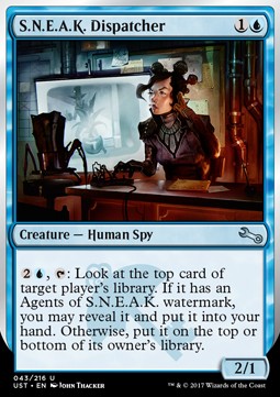 S.N.E.A.K. Dispatcher - Unstable (Uncommon) [UST-43]