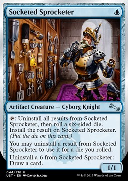 Socketed Sprocketer - Unstable (Uncommon) [UST-44]