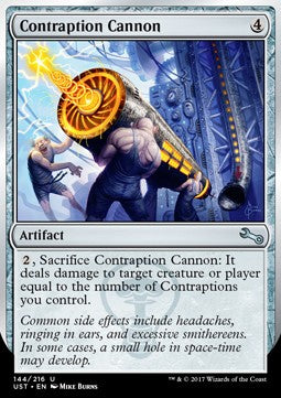 Contraption Cannon - Unstable (Uncommon) [UST-144]