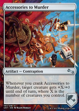 Accessories to Murder - Unstable (Uncommon) [UST-167]