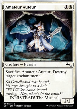 Amateur Auteur (V.3) - Unstable (Common) [UST-3]