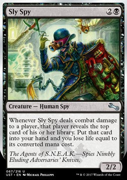 Sly Spy (V.4) - Unstable (Uncommon) [UST-67]