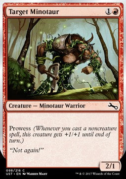 Target Minotaur (V.4) - Unstable (Common) [UST-98]