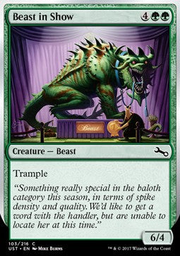 Beast in Show (V.2) - Unstable (Common) [UST-103]