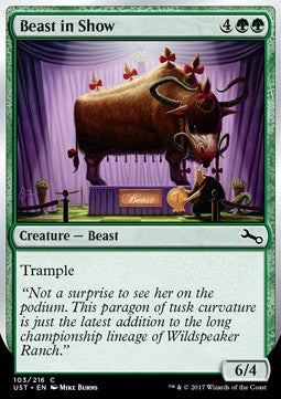 Beast in Show (V.3) - Unstable (Common) [UST-103]